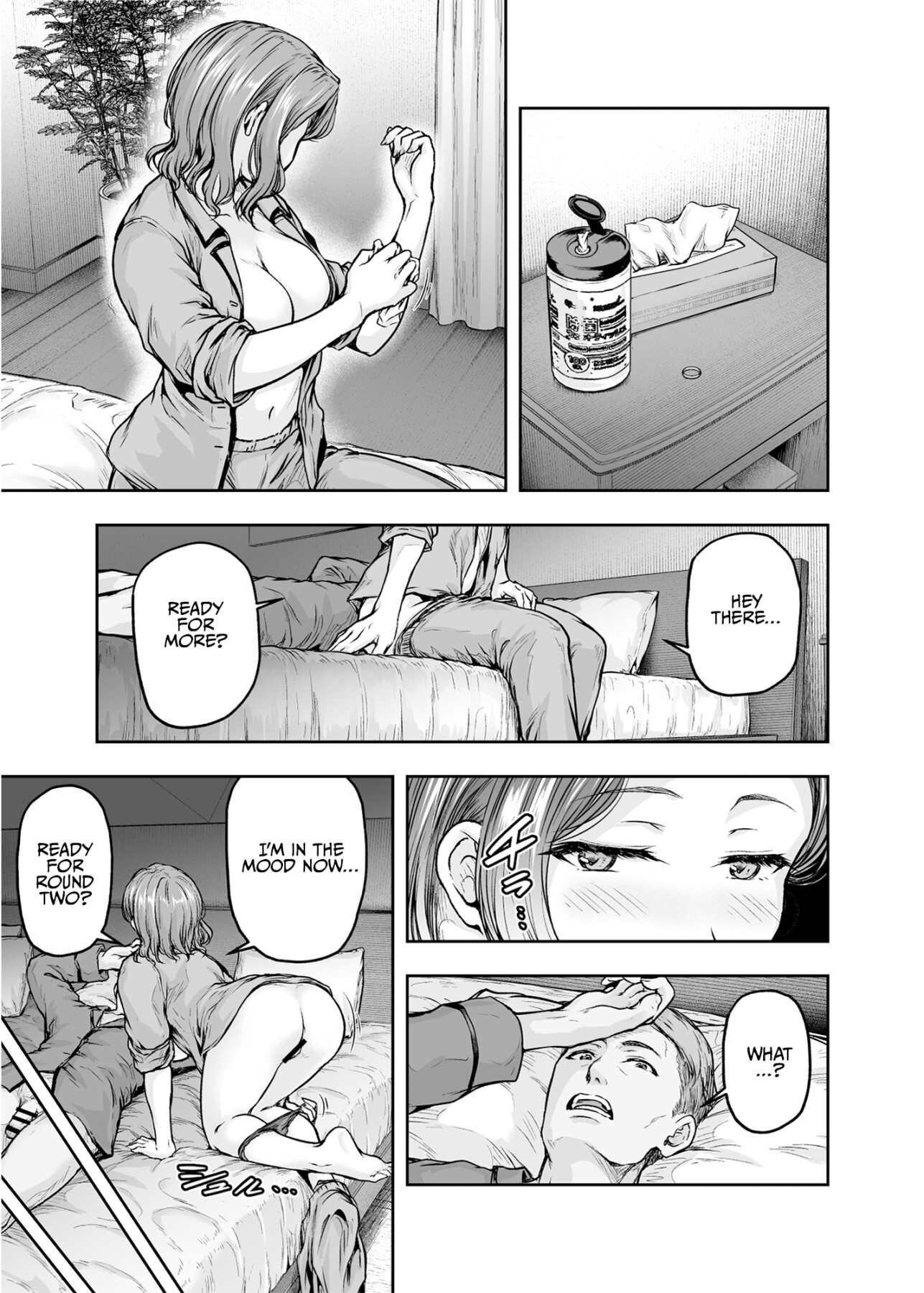 Hentai Manga Comic-Mom's obsessed with her Daughter's Boyfriend 2-Read-36